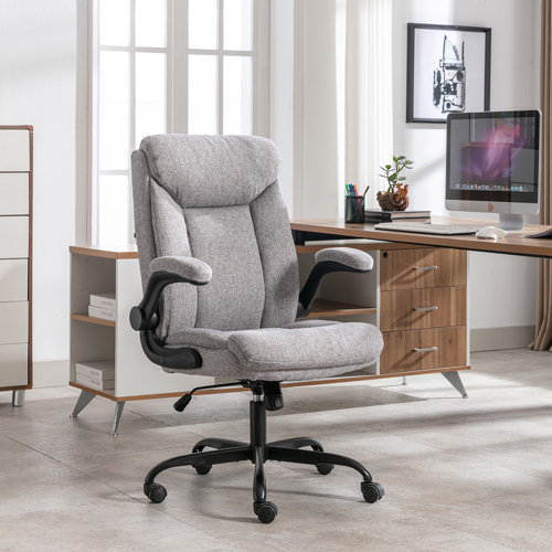 Inbox Zero Kroen High Back Ergonomic Executive Chair Adjustable Flipup